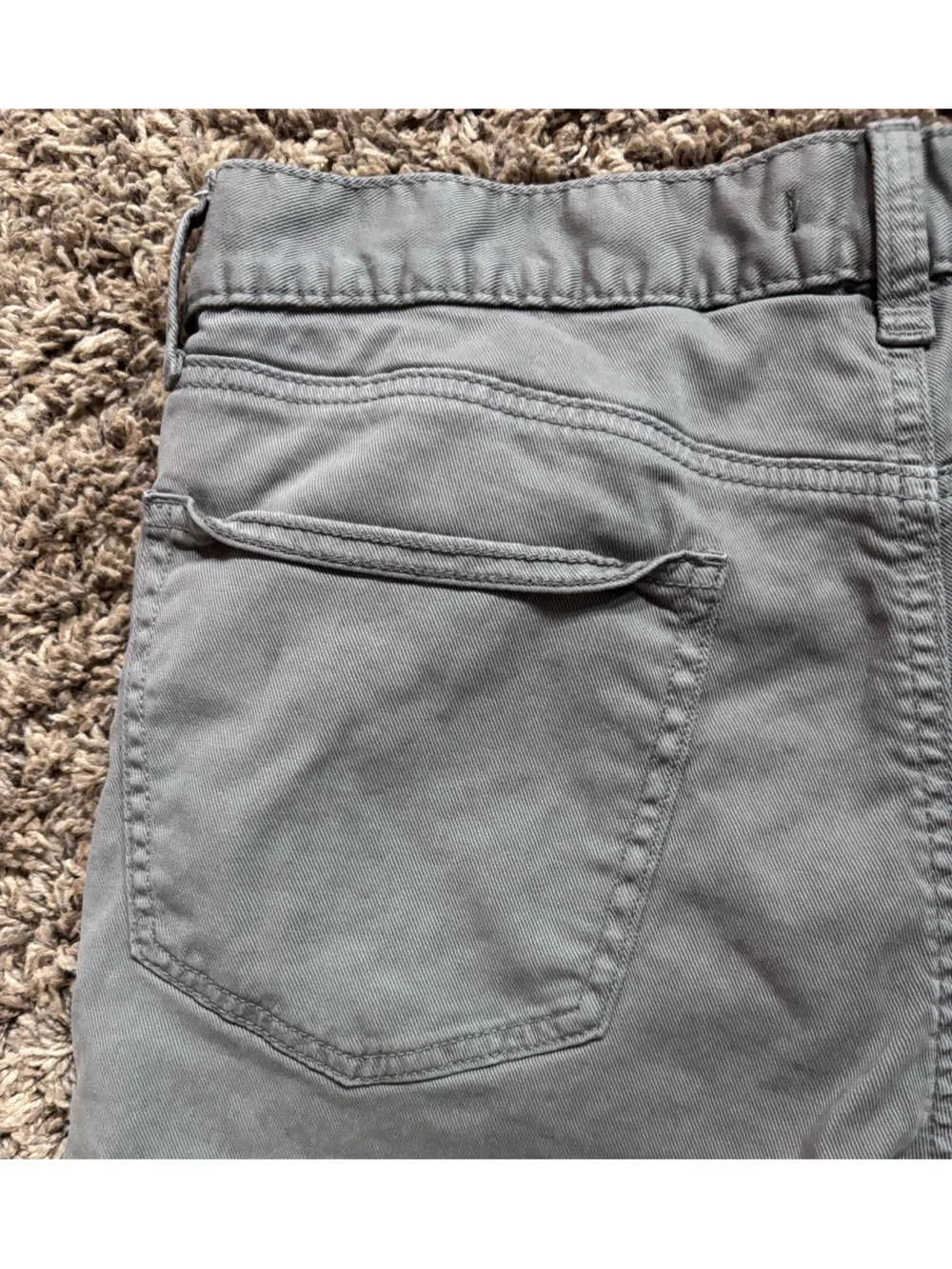 Banana Republic Men's Slim Straight Jeans - Light Gray